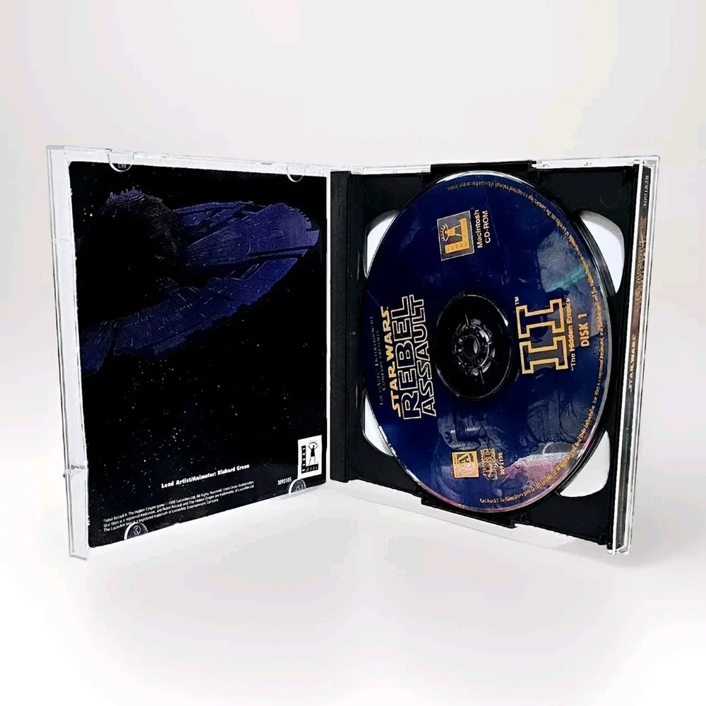 Star Wars Rebel Assault II 2 The Hidden Empire Macintosh Edition Vincent Lee